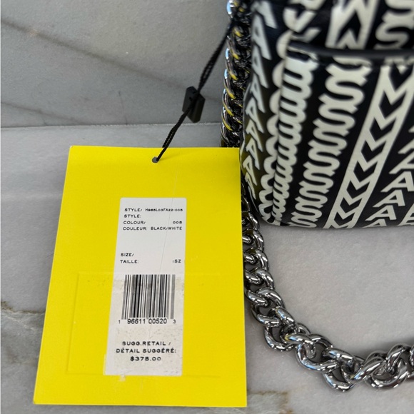 NWT Marc Jacobs Calfskin The Monogram J Marc Shoulder Crossbody Bag - Picture 6 of 8